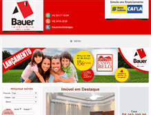 Tablet Screenshot of bauerimobiliaria.com.br